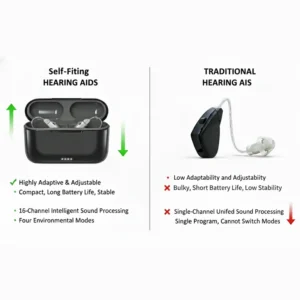 NESLEMY™ Smart, Self-Fitting Hearing Aids