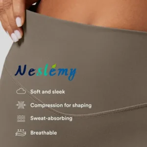 Neslemy® High Waisted Waist Shaping Pocket Shaping Training Leggings
