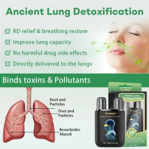 ✅Official Store| Cvreoz® Herbal Lung Cleansing Inhaier(🫁Cough, wheezing, shortness of breath, sputum, stuffy nose, bronchitis, bronchitis, allergy symptoms, lung discomfort💝)